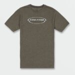 Z0ZR0870 Martini Olive Men Cleen Short Sleeve Tee Volcom Clothing