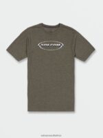 Z0ZR0870 Martini Olive Men Cleen Short Sleeve Tee Volcom Clothing