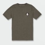 Z0ZR0871 Martini Olive Men Diffuser Short Sleeve Tee Volcom Clothing
