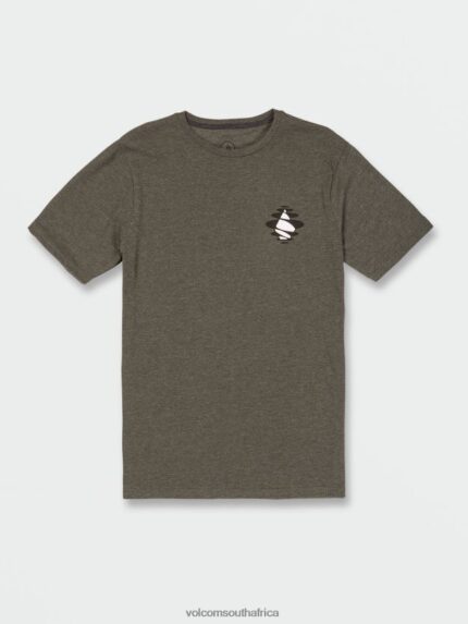 Z0ZR0871 Martini Olive Men Diffuser Short Sleeve Tee Volcom Clothing