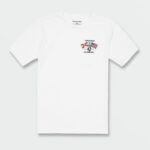 Z0ZR0873 White Men Floridaflag Short Sleeve Tee Volcom Clothing