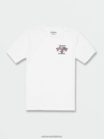 Z0ZR0873 White Men Floridaflag Short Sleeve Tee Volcom Clothing