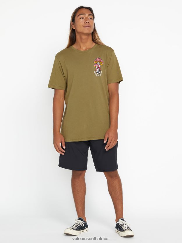 Z0ZR08743 Old Mill Unisex Farm to Yarn Psychike Short Sleeve Tee Volcom Outdoor - Image 12