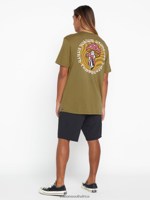 Z0ZR08743 Old Mill Unisex Farm to Yarn Psychike Short Sleeve Tee Volcom Outdoor - Image 13