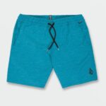 Z0ZR08746 Ocean Teal Unisex Understoned Hybrid Shorts Volcom Outdoor