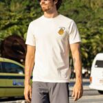 Z0ZR08749 Off White Unisex Reapin Short Sleeve Tee Volcom Outdoor