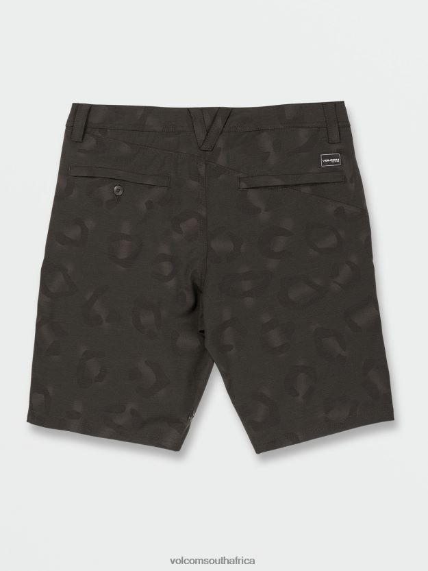 Z0ZR08750 Rinsed Black Unisex Mix Frickin Cross Shred Shorts Volcom Outdoor - Image 3