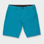 Z0ZR08752 Ocean Teal Unisex Slub Frickin Cross Shred Shorts Volcom Outdoor