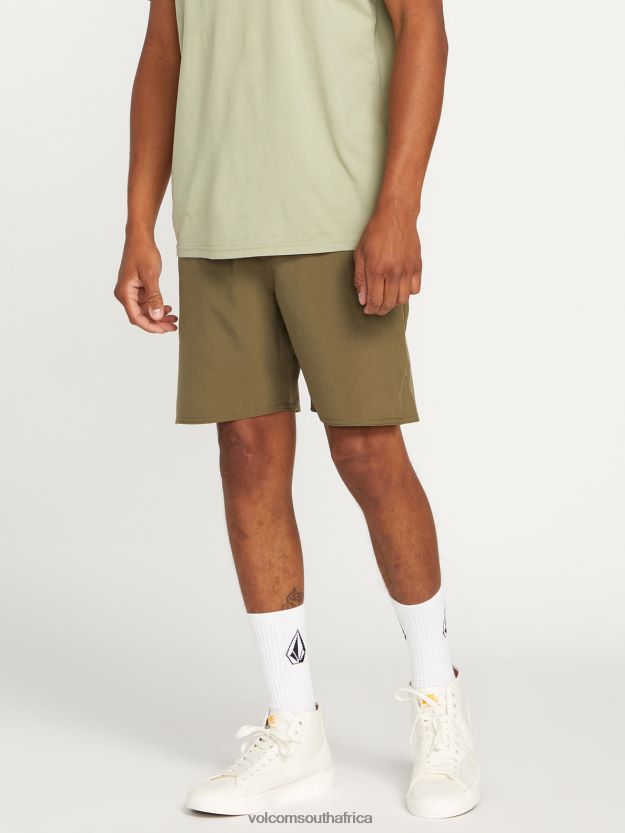 Z0ZR08756 Winter Moss Unisex Frickin Ascender Shorts Volcom Outdoor - Image 1
