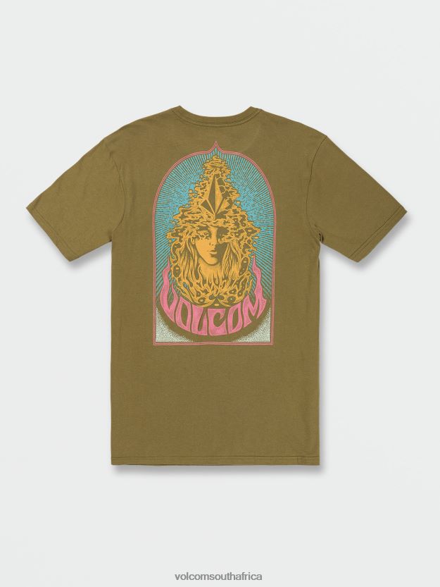 Z0ZR08759 Old Mill Unisex Nancy Short Sleeve Tee Volcom Outdoor - Image 3