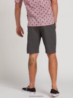 Z0ZR08765 Charcoal Heather Unisex Frickin Modern Stretch Shorts Volcom Outdoor - Image 13