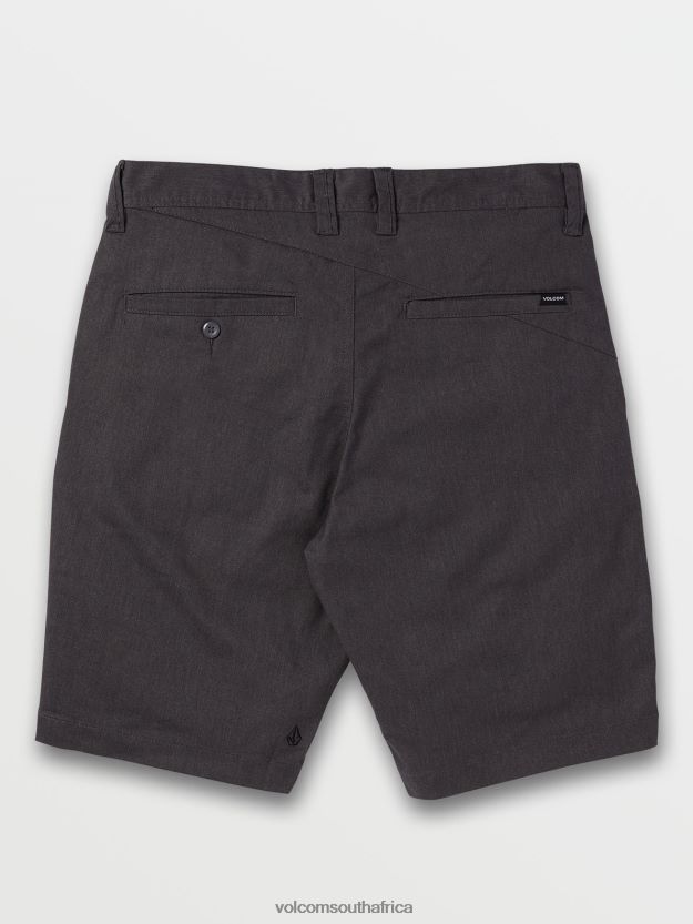 Z0ZR08765 Charcoal Heather Unisex Frickin Modern Stretch Shorts Volcom Outdoor - Image 9