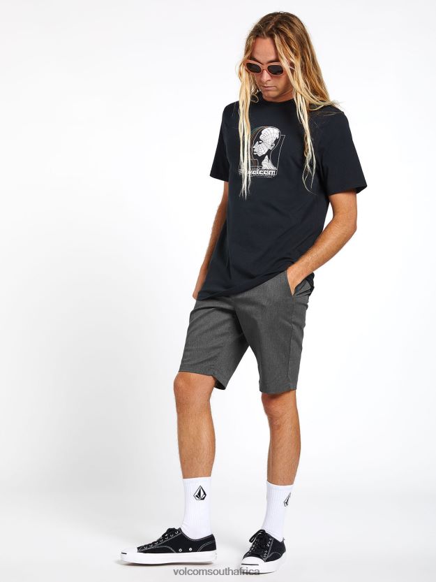 Z0ZR08765 Charcoal Heather Unisex Frickin Modern Stretch Shorts Volcom Outdoor - Image 10