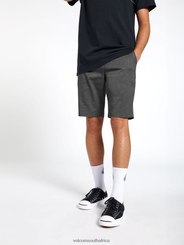 Z0ZR08765 Charcoal Heather Unisex Frickin Modern Stretch Shorts Volcom Outdoor - Image 1