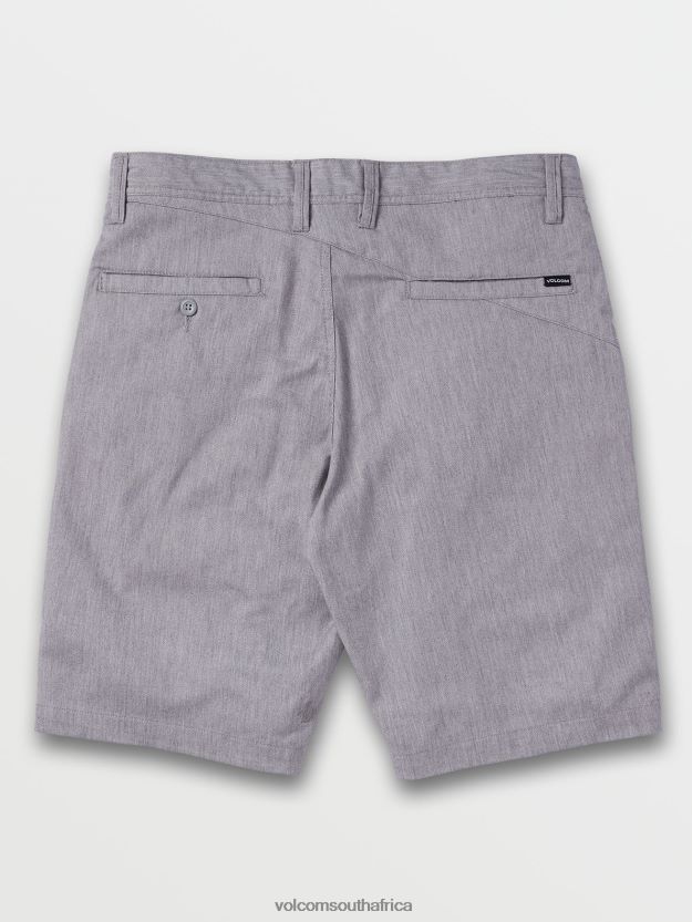 Z0ZR08766 Grey Unisex Frickin Modern Stretch Shorts Volcom Outdoor - Image 9