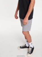 Z0ZR08766 Grey Unisex Frickin Modern Stretch Shorts Volcom Outdoor - Image 10
