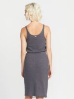 Z0ZR08769 Black Women Lived in Lounge Rib Tank Volcom Clothing - Image 6