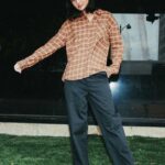 Z0ZR08773 Clay Women Plaid To Meet U Long Sleeve Shirt Volcom Clothing