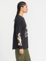 Z0ZR08780 Black Women Werkin Doubles Long Sleeve Shirt Volcom Clothing - Image 5