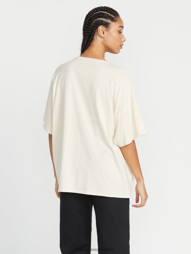 Z0ZR08782 Cloud Women My Guys Short Sleeve Tee Volcom Clothing - Image 2