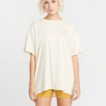 Z0ZR08785 Cloud Women Stone Tech Short Sleeve Shirt Volcom Clothing