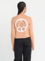 Z0ZR08790 Clay Women Pocket Dial Long Sleeve Shirt Volcom Clothing - Image 4