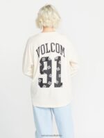 Z0ZR08793 Cloud Women Werkin Doubles Long Sleeve Shirt Volcom Clothing - Image 11