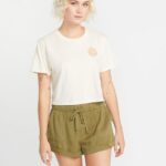 Z0ZR08796 Cloud Women Enternet Short Sleeve Tee Volcom Clothing
