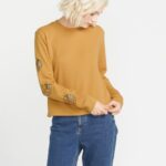 Z0ZR08797 Dijon Women Thermality Long Sleeve Shirt Volcom Clothing