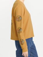 Z0ZR08797 Dijon Women Thermality Long Sleeve Shirt Volcom Clothing - Image 4