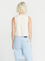 Z0ZR08803 Cloud Women Stone Hour Crop Tank Volcom Clothing - Image 3