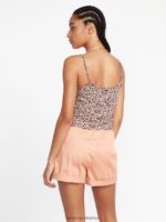 Z0ZR08805 Slate Grey Women Naw Beach Cami Tank Volcom Clothing - Image 2