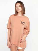 Z0ZR08810 Clay Women Stones Throw Short Sleeve Tee Volcom Clothing - Image 15