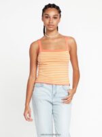 Z0ZR08811 Multi Women Stripe Is Sweater Tank Volcom Clothing - Image 3