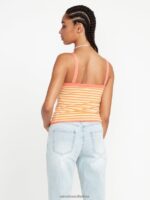 Z0ZR08811 Multi Women Stripe Is Sweater Tank Volcom Clothing - Image 5