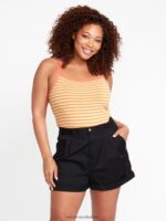 Z0ZR08811 Multi Women Stripe Is Sweater Tank Volcom Clothing - Image 8