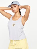 Z0ZR08813 Moonbeam Women To The Bank Tank Volcom Clothing - Image 6