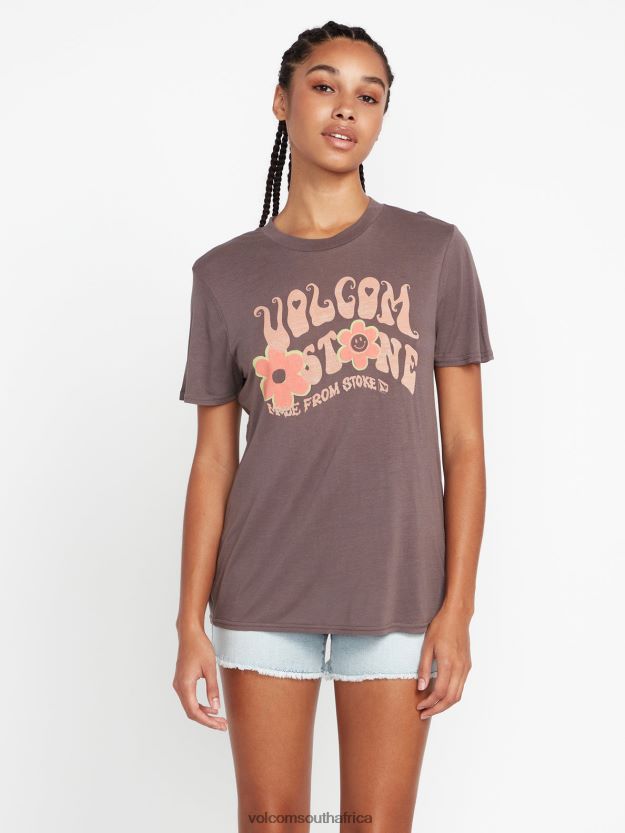 z0zr08815_slate_grey_women_tern_n_bern_short_sleeve_shirt_volcom_clothing.jpg Z0ZR08815 Slate Grey Women Tern N Bern Short Sleeve Shirt Volcom Clothing - Image 1