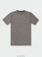 Z0ZR0881 Moonbeam Men Stoneverse Crew Short Sleeve Tee Volcom Clothing - Image 3