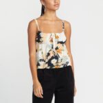 Z0ZR08826 Cloud Women Stone Of Biscay Cami Volcom Clothing