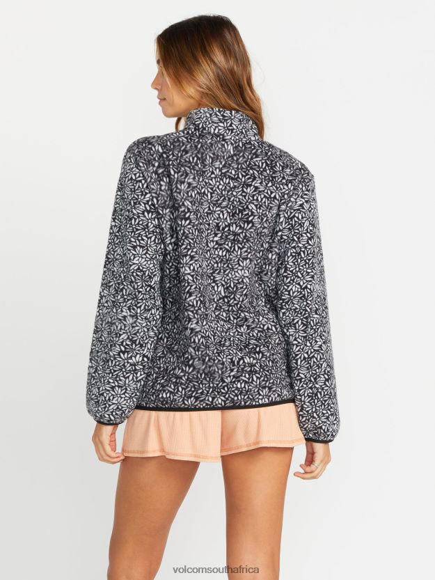 Z0ZR08833 Cloud Women Pheelin It Mock Neck Pullover Sweatshirt Volcom Clothing - Image 2