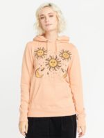 Z0ZR08837 Clay Women Truly Deal Hoodie Volcom Clothing - Image 4