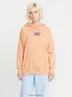 Z0ZR08842 Clay Women Truly Stoked Boyfriend Hoodie Volcom Clothing - Image 5