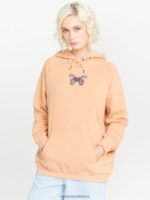 Z0ZR08842 Clay Women Truly Stoked Boyfriend Hoodie Volcom Clothing - Image 8