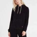 Z0ZR08847 Black Women Lived in Lounge Hoodie Volcom Clothing
