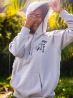 Z0ZR08854 Moonbeam Women Truly Stoked Boyfriend Pullover Sweatshirt Volcom Clothing - Image 5