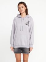 Z0ZR08854 Moonbeam Women Truly Stoked Boyfriend Pullover Sweatshirt Volcom Clothing - Image 8