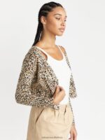 Z0ZR08859 Animal Print Women Meeyoww Sweater Volcom Clothing - Image 5