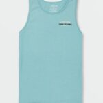 Z0ZR0885 Coastal Blue Men Matey Tank Volcom Clothing
