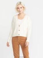 Z0ZR08861 Cloud Women Stone Trip Sweater Volcom Clothing - Image 3